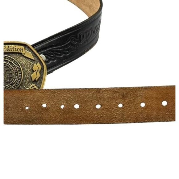 International Union Of Operating Engineers Belt Buckle 1896-1996 Levi's Belt 36 - Picture 3 of 12